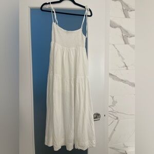 ASTR the label white long dress